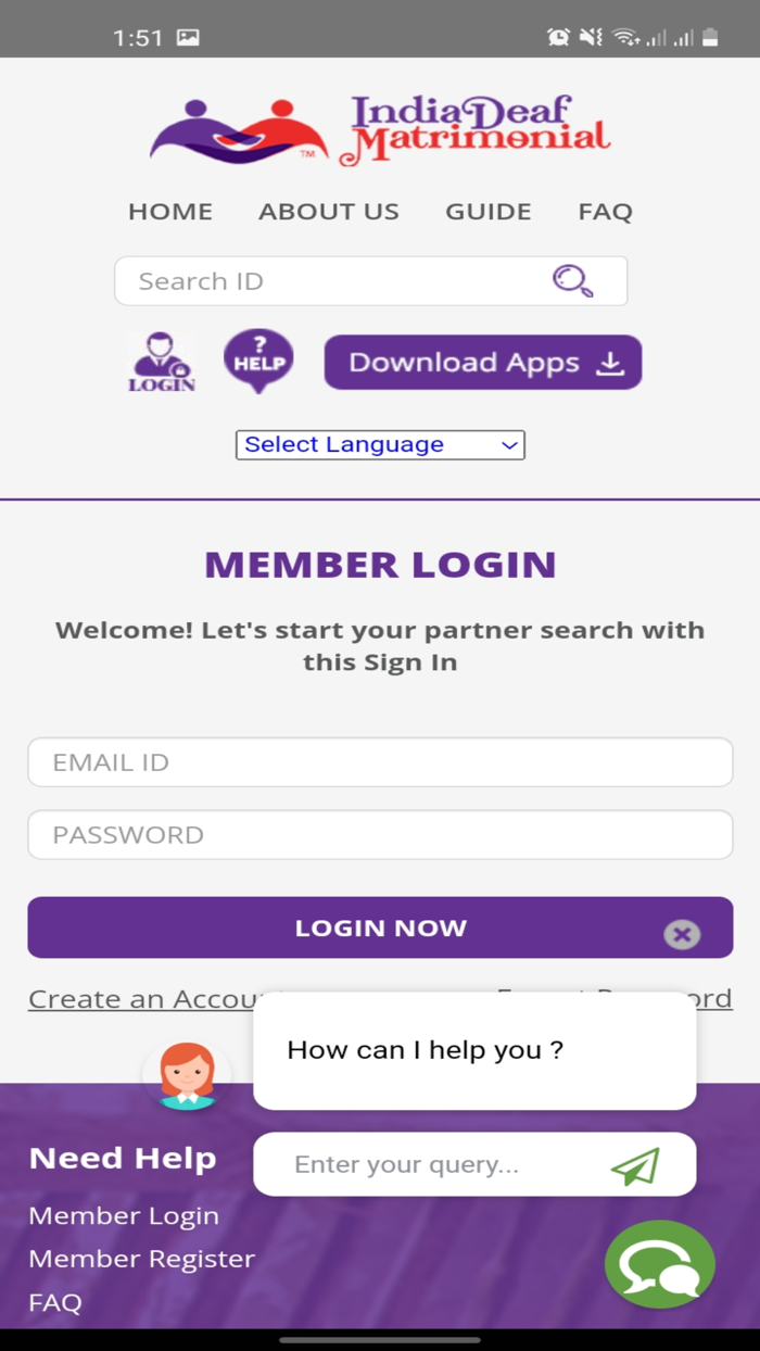 India Deaf Matrimonial - IDM
