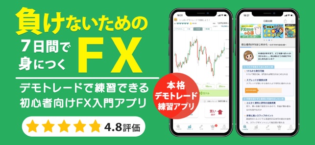 Fx初心者ガイド デモトレードで投資練習できるアプリ をapp Storeで