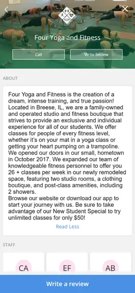 Game screenshot Four Yoga and Fitness mod apk