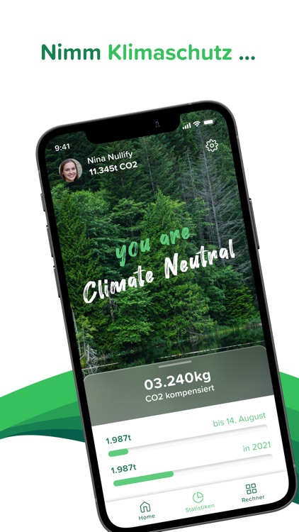 nullify - deine CO2 App