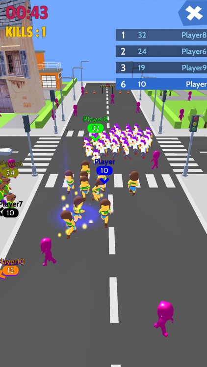 Crowd Zombie City screenshot-3