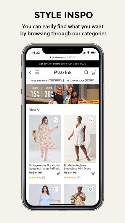 Plushe-Plus size shopping