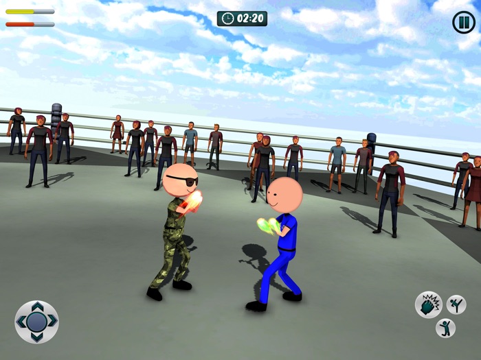 火柴人布娃娃下马游戏