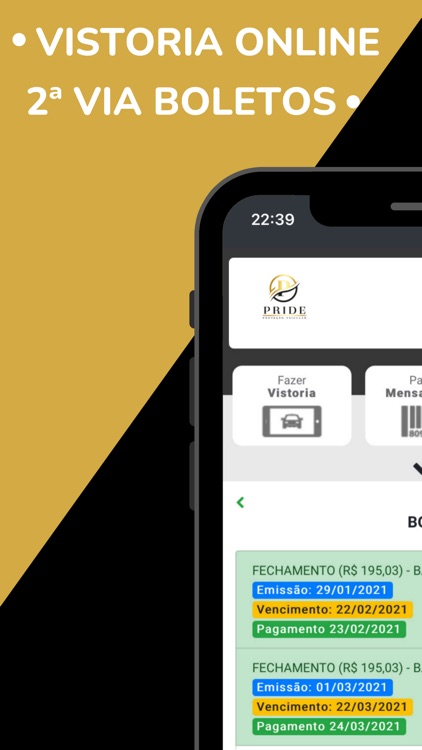 Pride - Associação benefícios