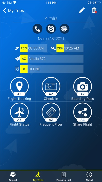 Amsterdam Airport Info + Radar