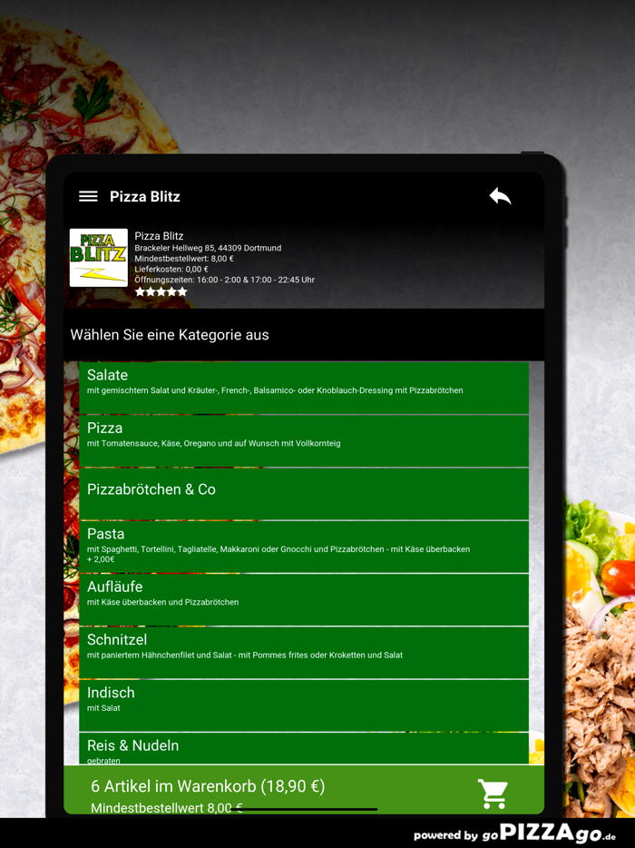 Pizza Blitz Dortmund