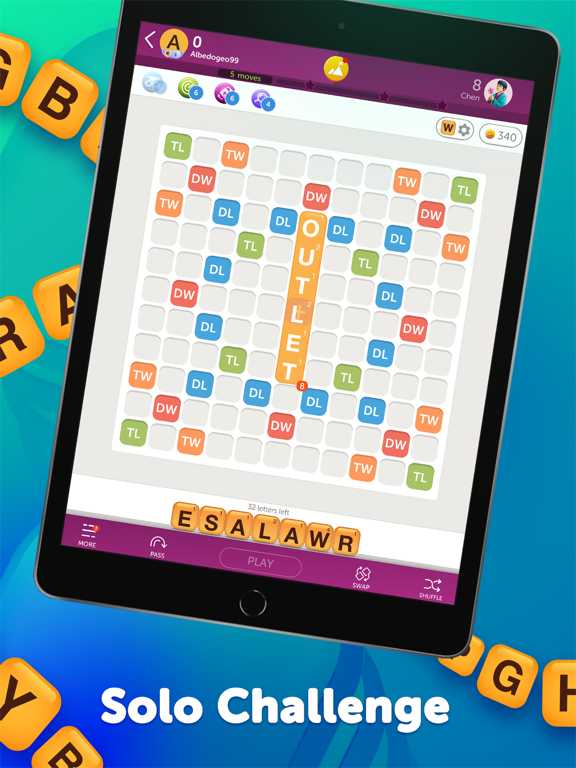 Words With Friends 2 Word Game - App voor iPhone, iPad en iPod touch ...