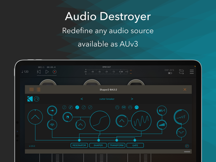 Shaper 2  audio destroyer