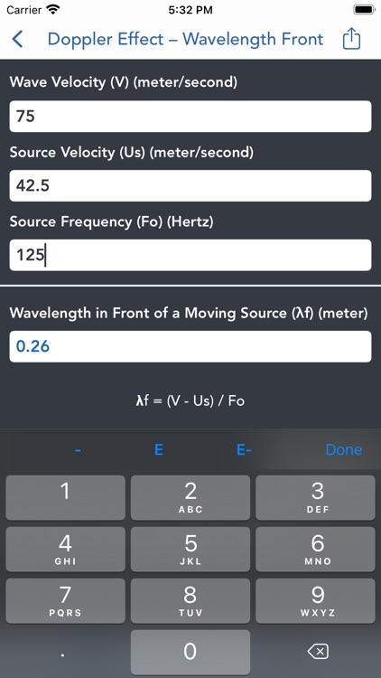 Acoustics Engineering Calc. screenshot-4