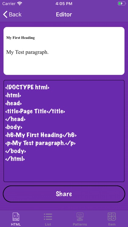 HTML C Patterns & Calculator