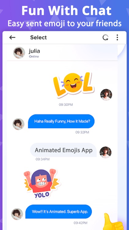 Animated Sound Emojis For Chat screenshot-3