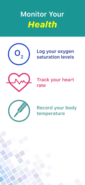 ‎Blood Oxygen & Temperature App Capture d'écran