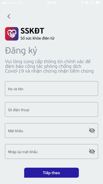 Sổ sức khỏe điện tử