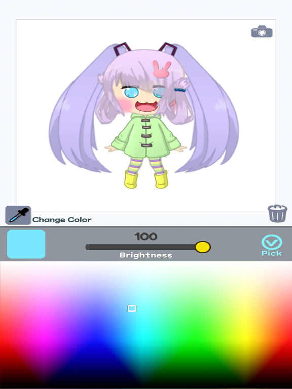 Doll Decoration & Coloring screenshot 3