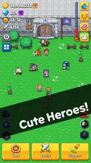 baby hero: offline idle merger iphone screenshot 1