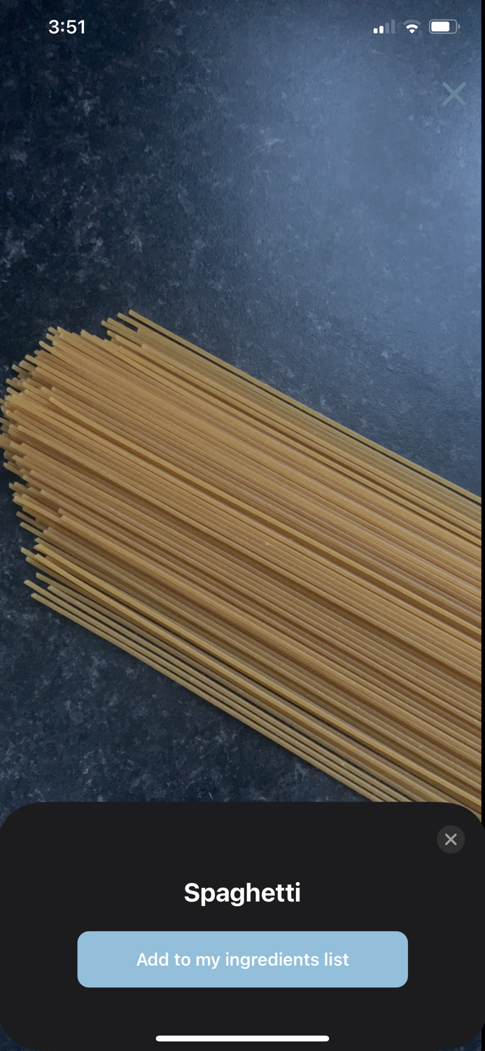 Ungry Scan  Search Recipes