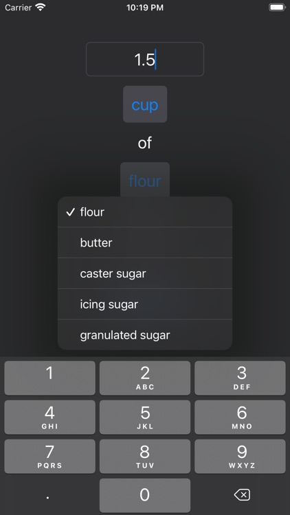 Baking Converter