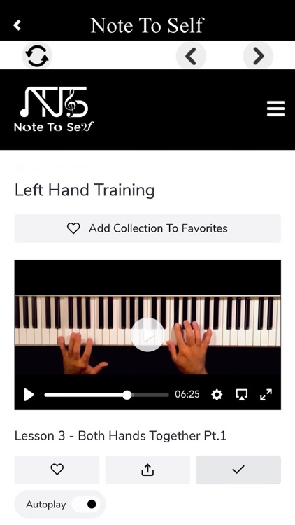 NoteToSelf - Piano Lessons