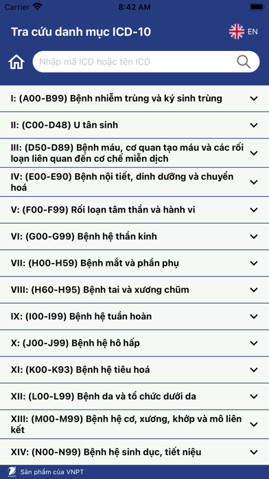 VNPT ICD10 screenshot 4