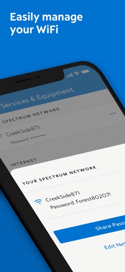 My Spectrum app screenshot