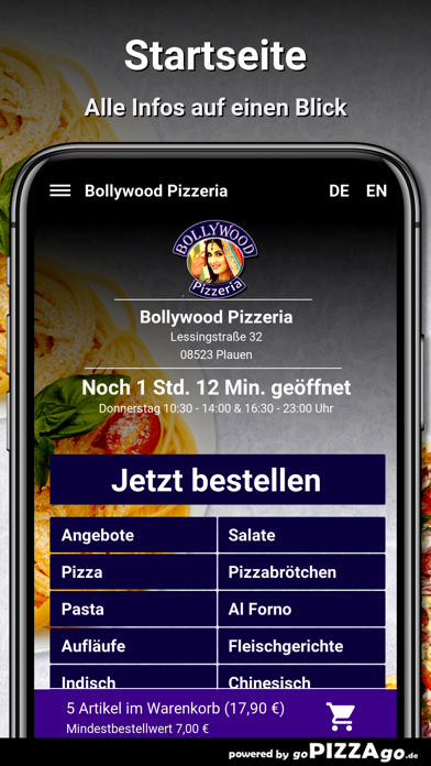 Bollywood Pizzeria Plauen screenshot 2