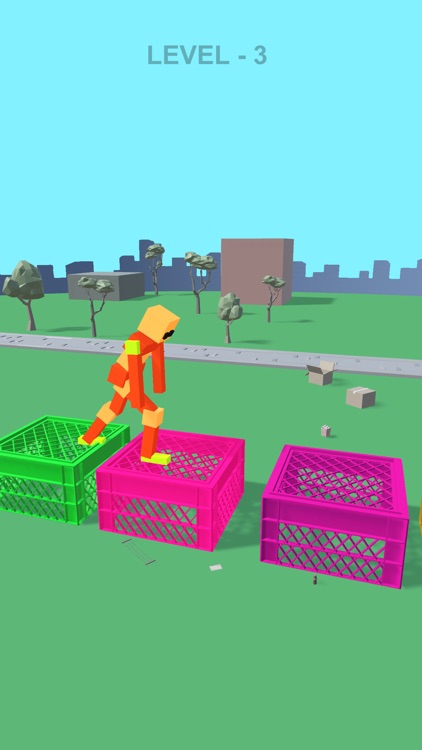 Crate Race 3D - Milk Challenge