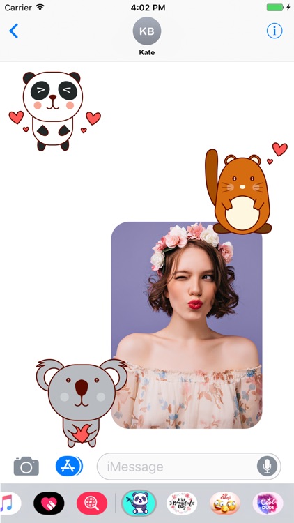 Cuteness Sticker For iMessage