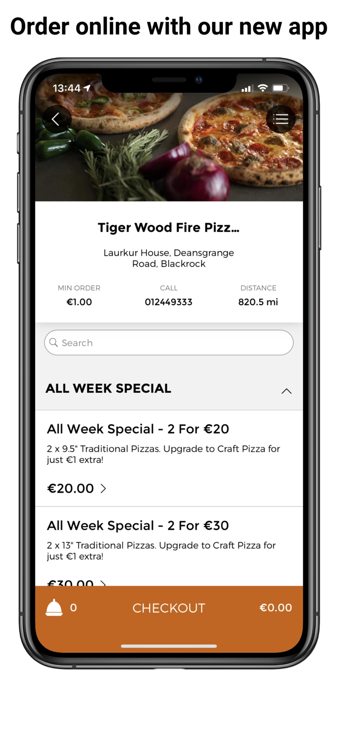 Tiger Wood Fire Pizza