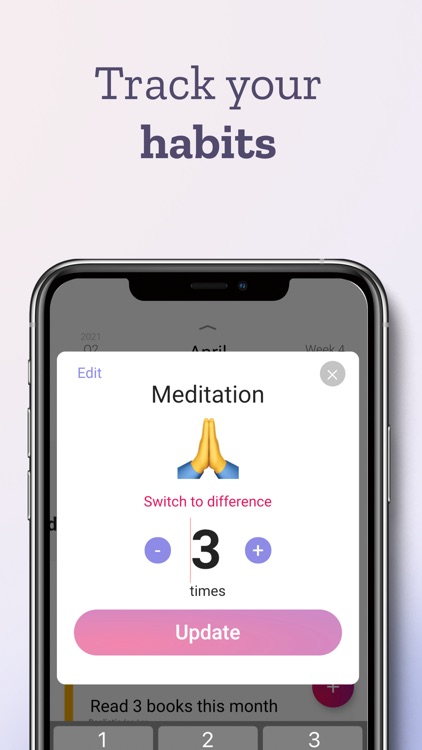 Ubjective – habits and goals screenshot-4