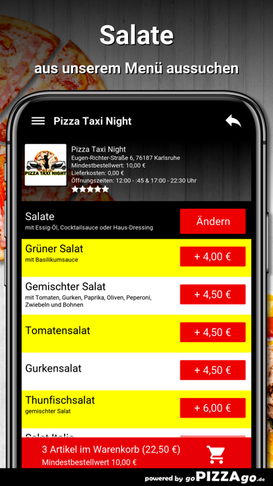 Pizza Taxi Night Karlsruhe screenshot 5