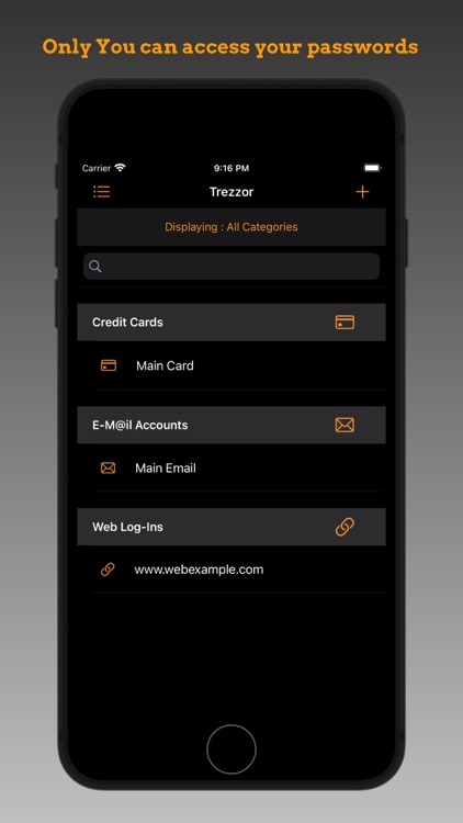 Trezzor : Password Manager