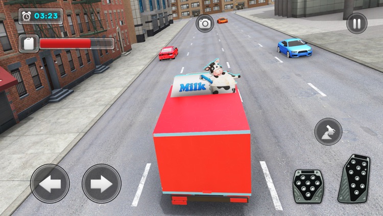 Milkman Transport Simulator 3d screenshot-3