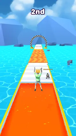 Game screenshot Human Frog Race hack