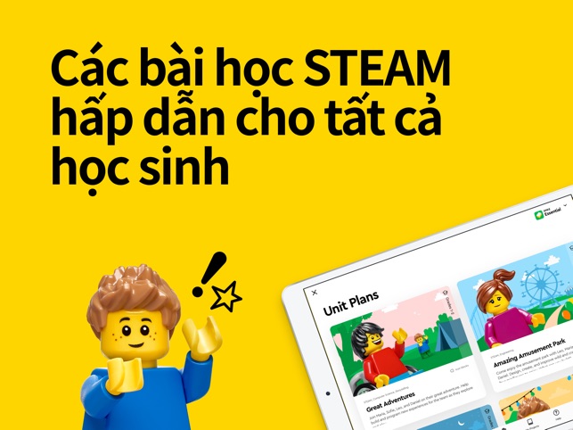 LEGO Education: Cùng khám phá thế giới STEM với bộ sản phẩm đồ chơi giáo dục LEGO. Với LEGO Education, trẻ em sẽ không chỉ được vui chơi mà còn học hỏi các kỹ năng công nghệ cơ bản, giúp phát triển tư duy sáng tạo và kỹ năng thực hành.