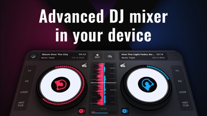 How to cancel & delete X DJing from iphone & ipad 1