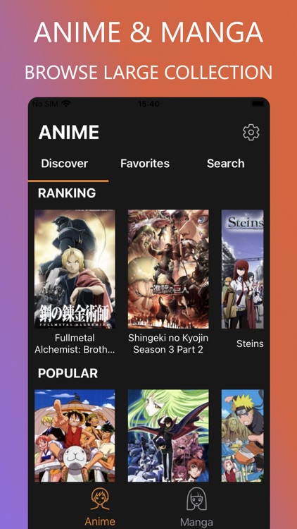 Kurozora - Anime/Manga Tracker on the App Store