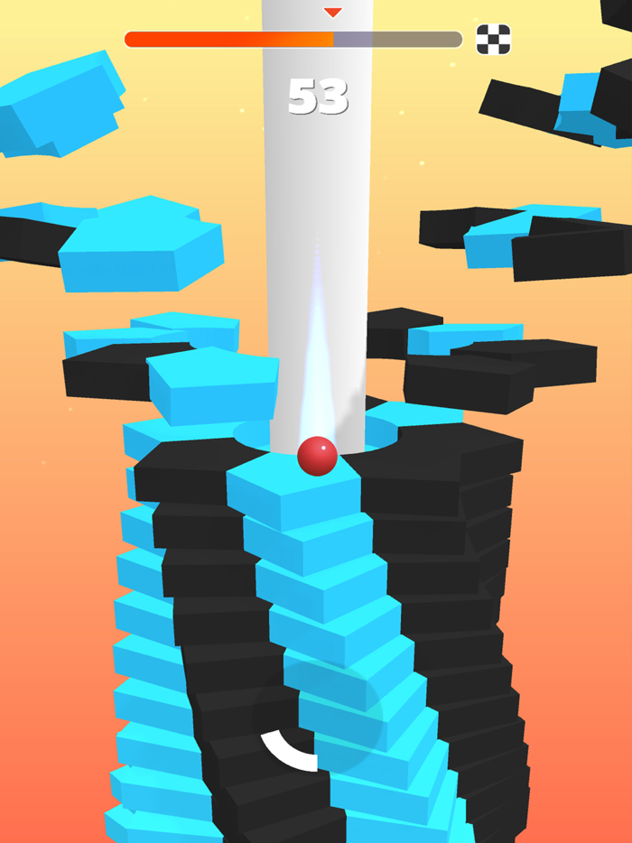 Drop The Ball Helix Stack