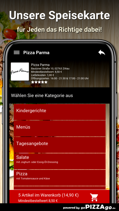Pizza Parma Zittau screenshot 4