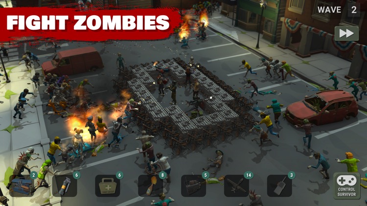 Overrun Zombies Tower Defense screenshot-0