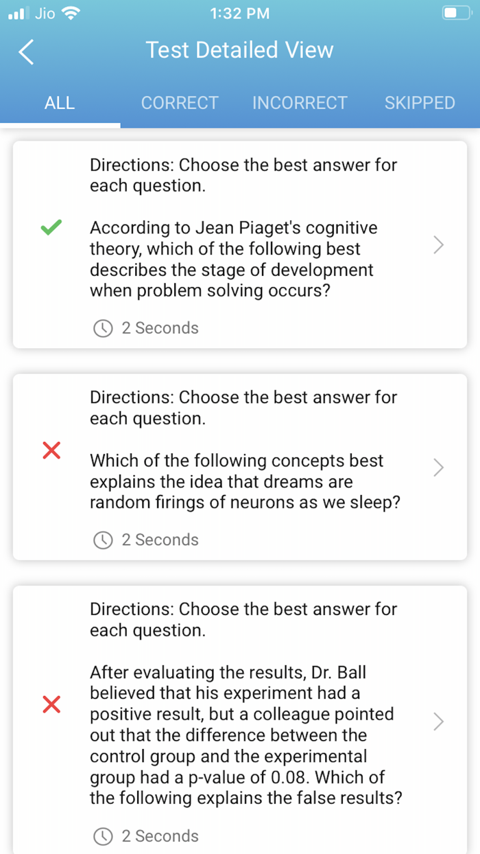 CLIFFSNOTES AP PSYCHOLOGY PREP