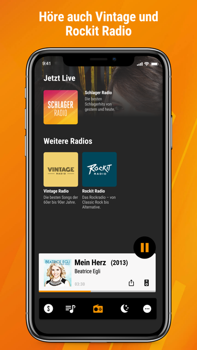 Schlager Radio – Schweizer App screenshot 4