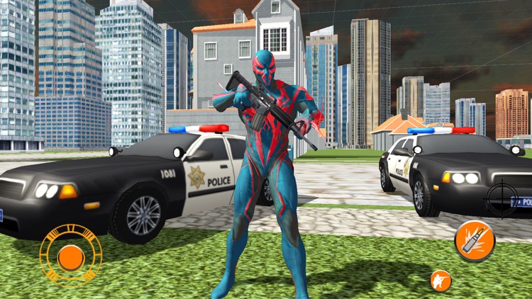 Ninja Spider Boy Crime City 3D