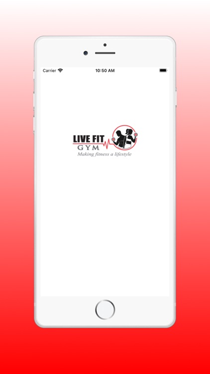 Live Fit Gym App