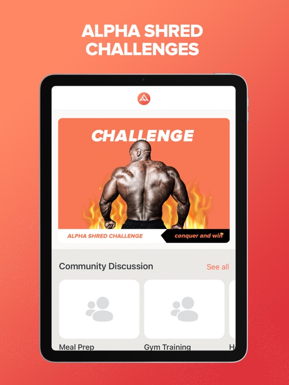 Alpha Shred Fitness Challengeのおすすめ画像2