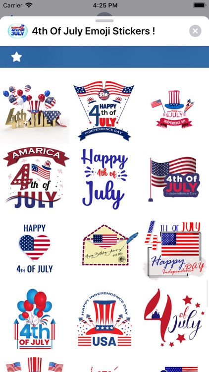 4th Of July Emoji Stickers ! screenshot-9