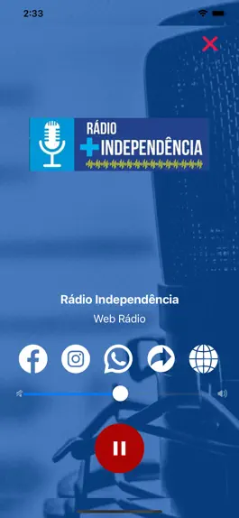 Game screenshot Rádio Independência apk