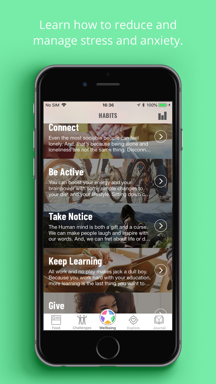 UniofLeicester Wellbeing app