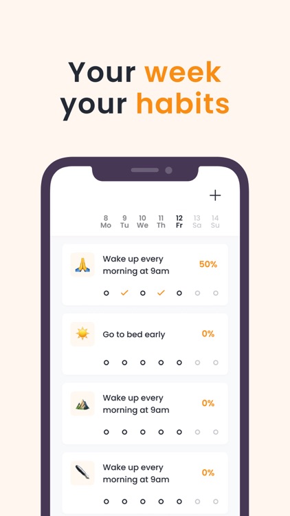 Weeks - Simple Habit Tracker