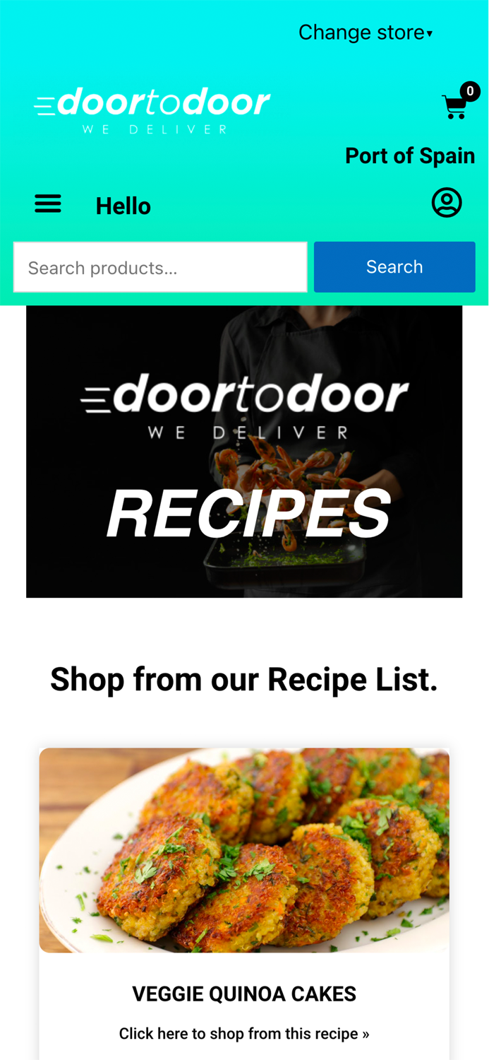 Door to Door Shopping