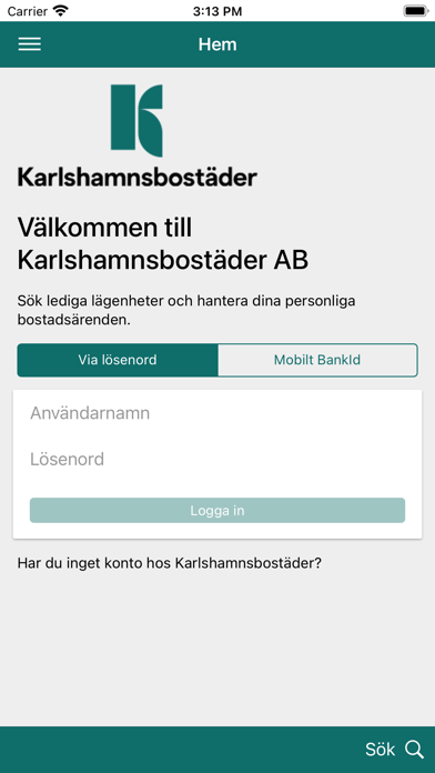How to cancel & delete Karlshamnsbostäder Bostadsapp from iphone & ipad 1